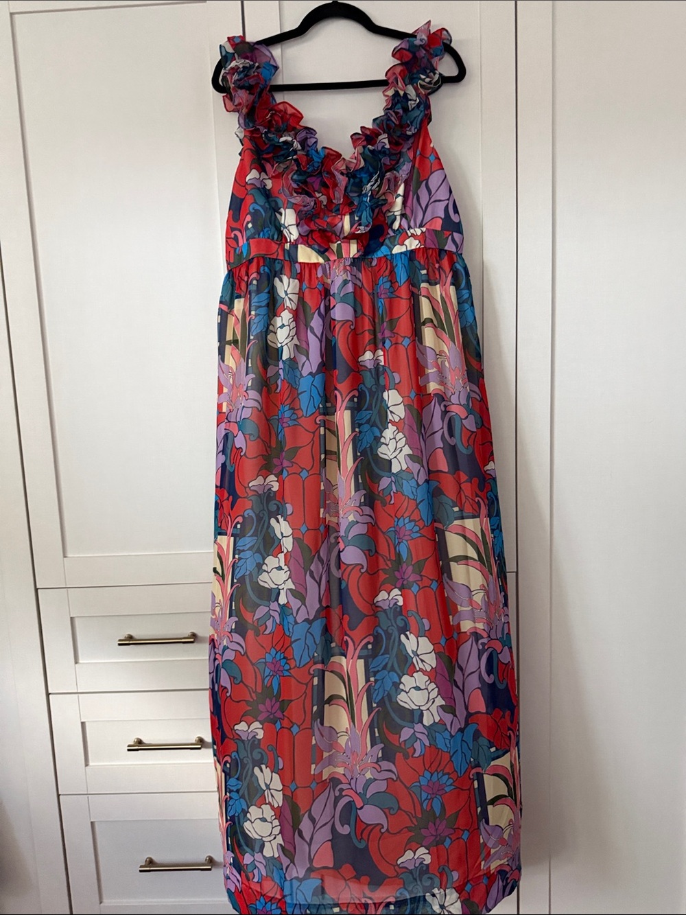 NWT Sz XL Tuckernuck climbing cosmos Priscilla Dress - Picture 3 of 6